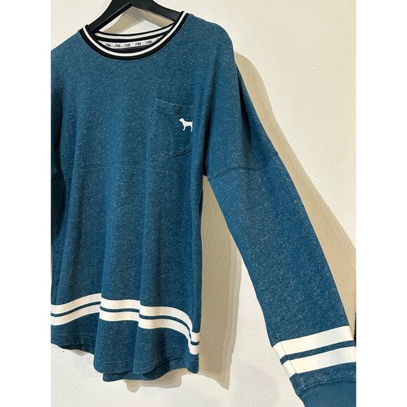 PINK Fleece Oversized Crewneck - Picture 4 of 8